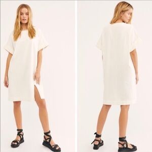 Free People White Della Dress